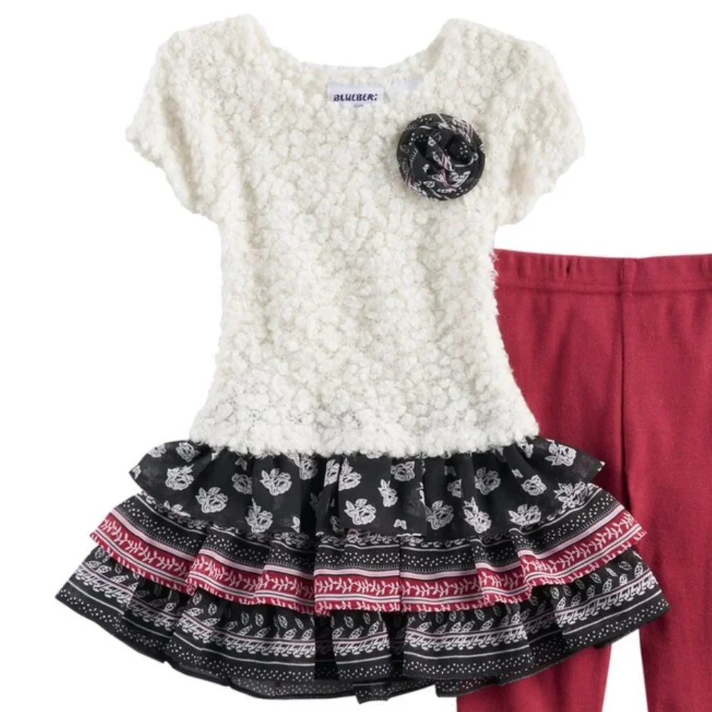 Blueberi Boulevard Toddler Girl Sweater Dress *4T - Picture 1 of 6
